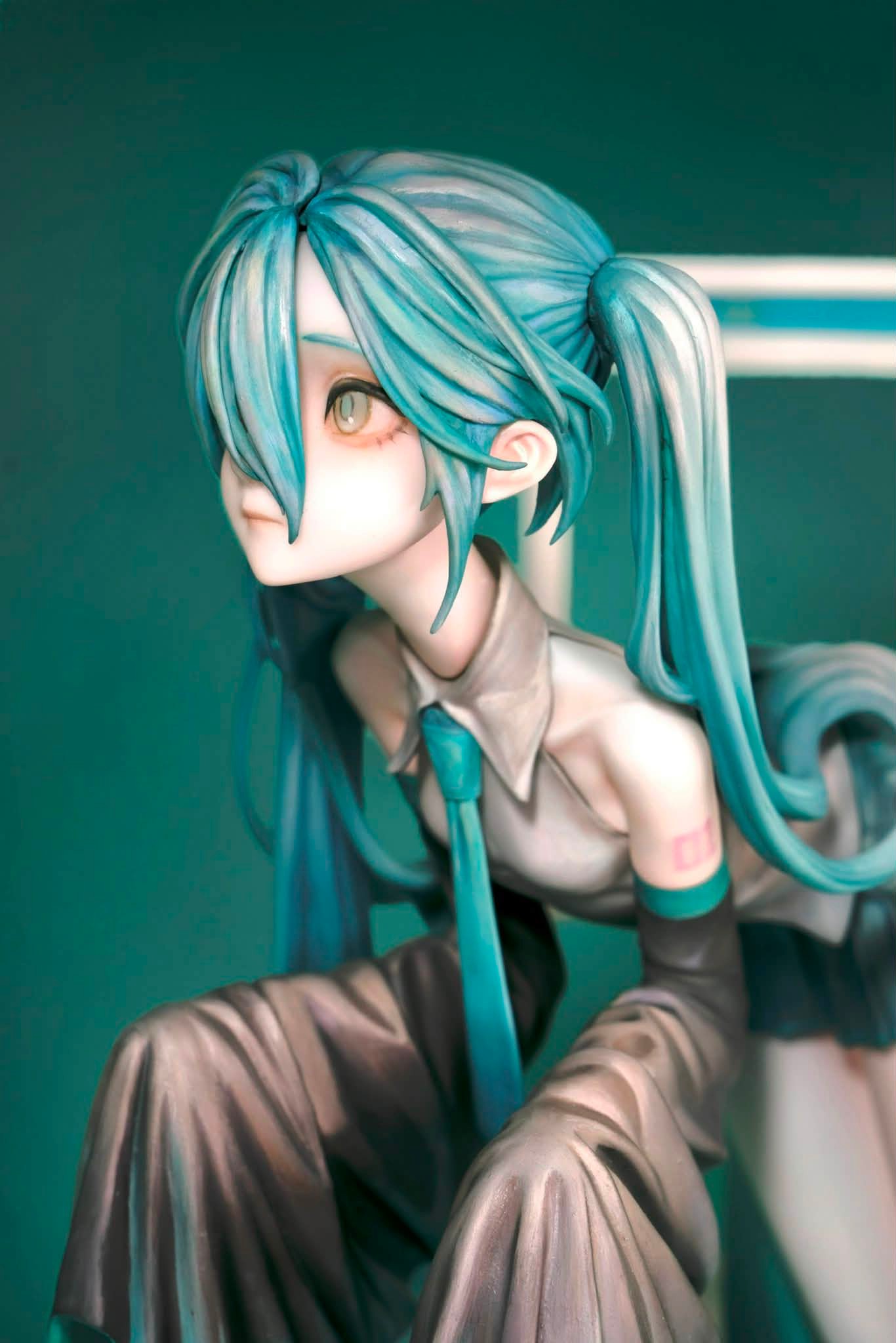 Ghost Miku. Available at the Wonder Festival (WF)2026 Summer