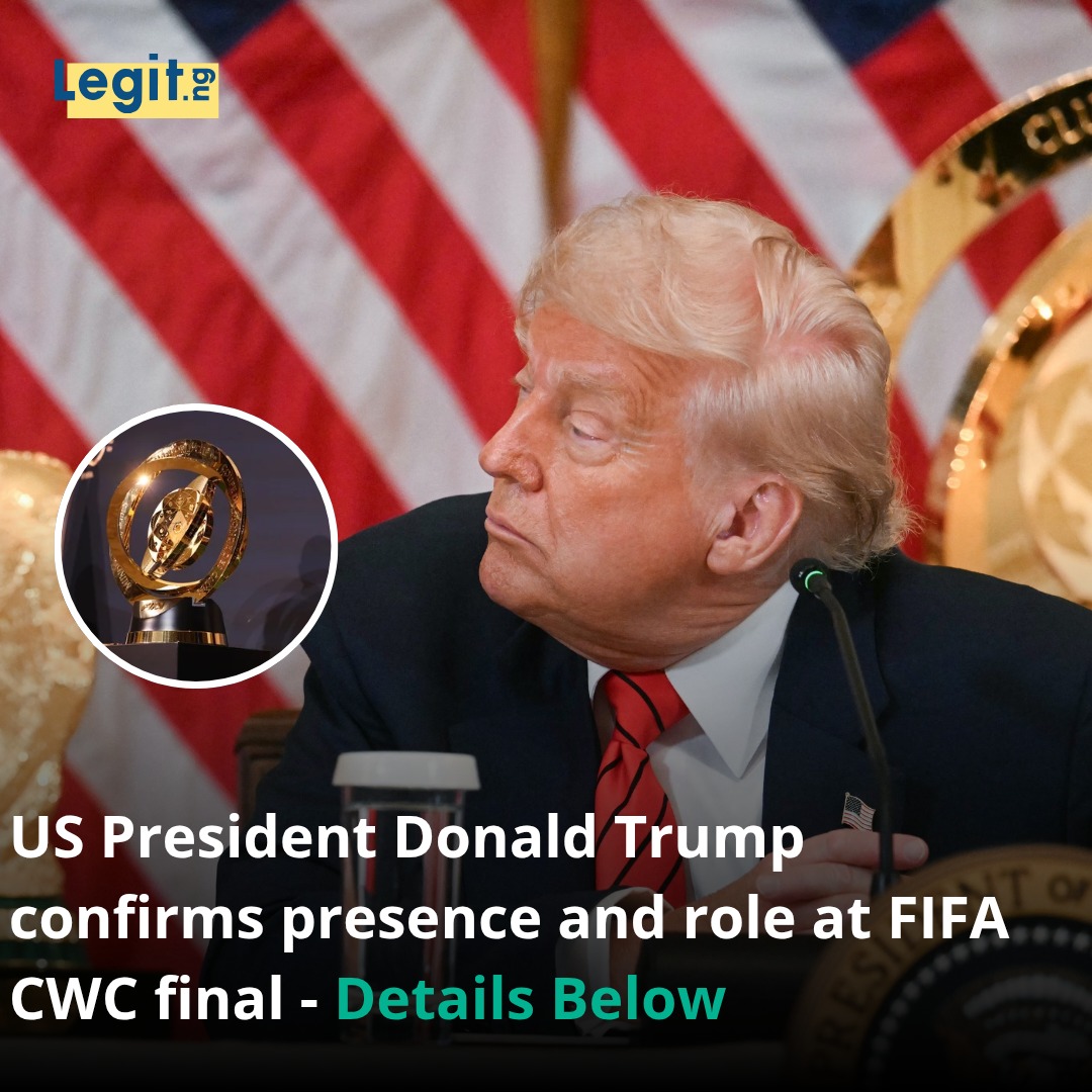 Legit.ng - US President Donald Trump confirms he has a special role at ...