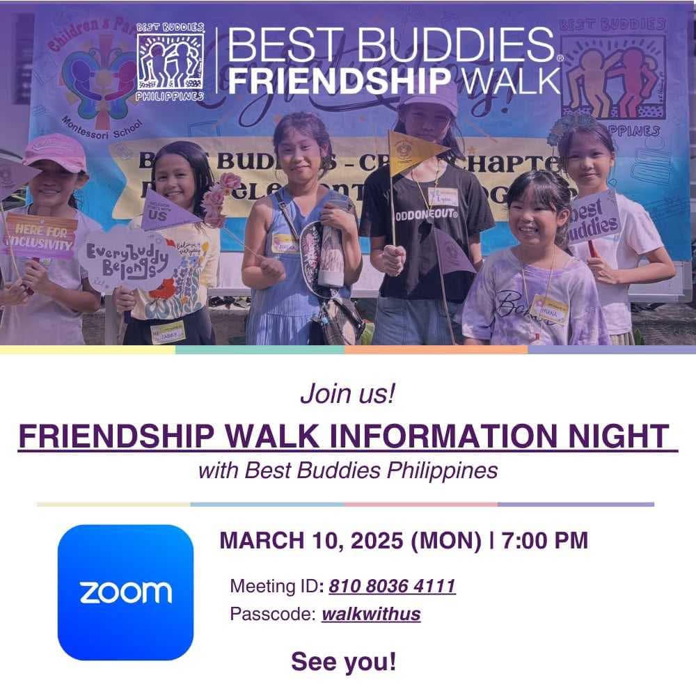 Best - Step up for inclusion at the Best Buddies Philippines Friendship ...