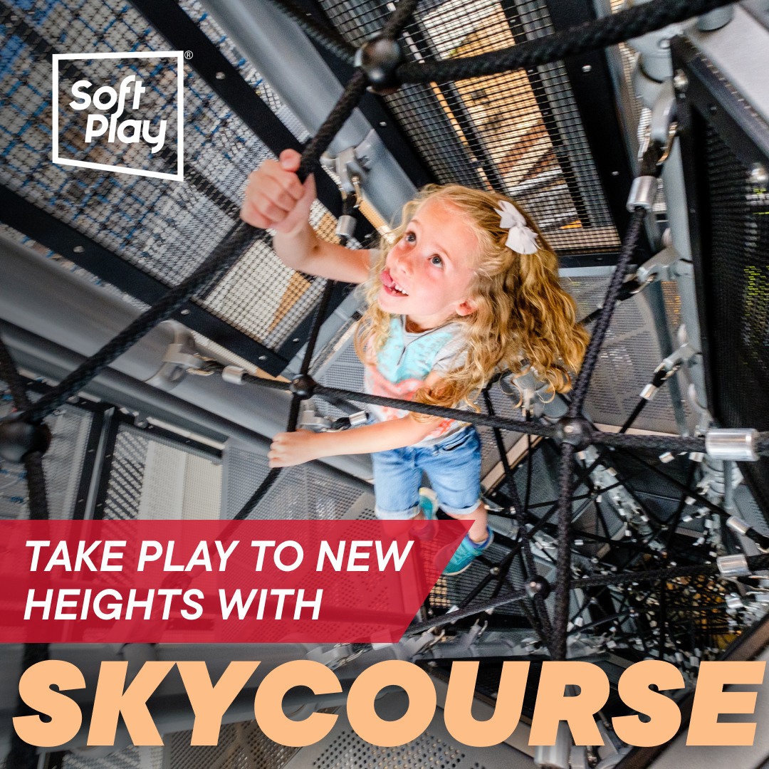 Soft - Take play to new heights with SKYCOURSE! This non-belayed high ...