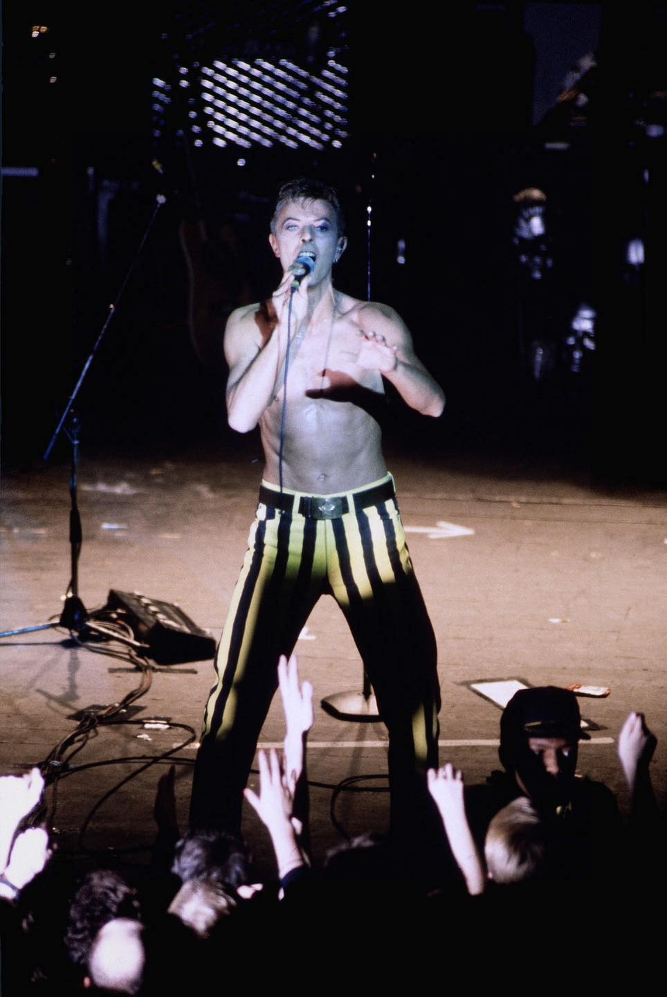 David Bowie, Brixton Academy, London, 1991, by Peter Still
