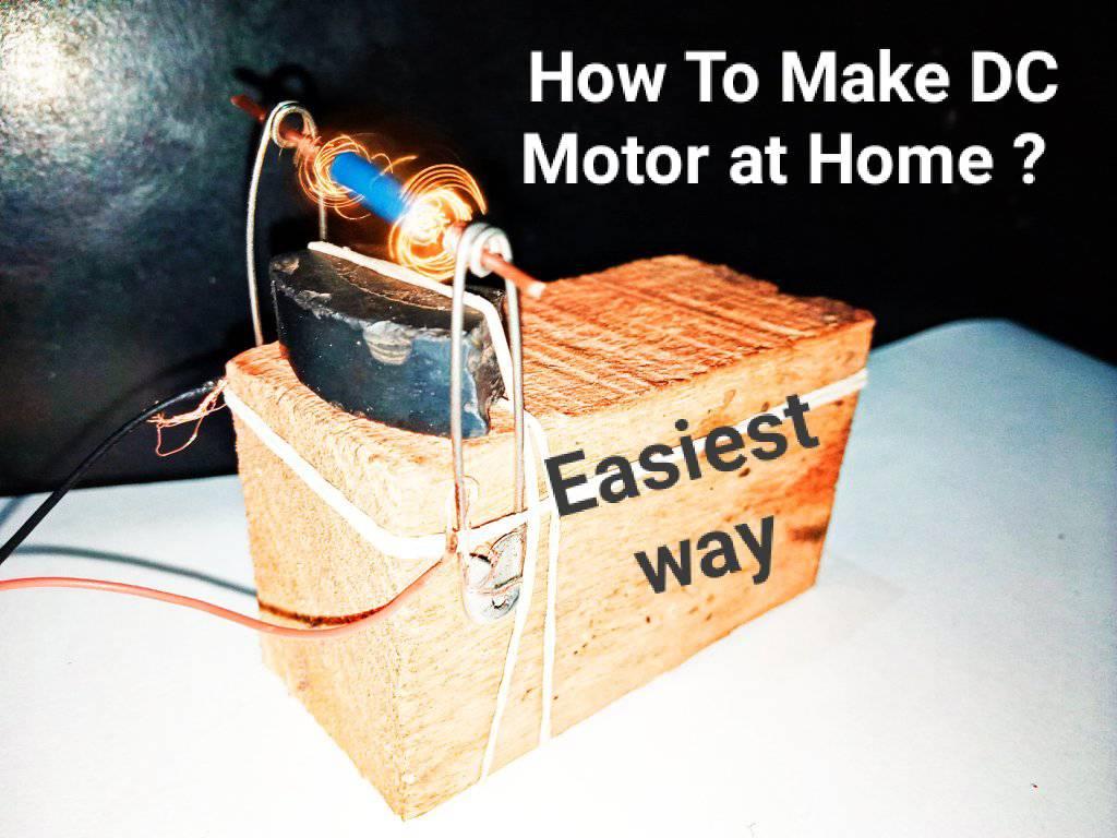 How To Make DC Motor at Home... - World Of Rohan's Experiment