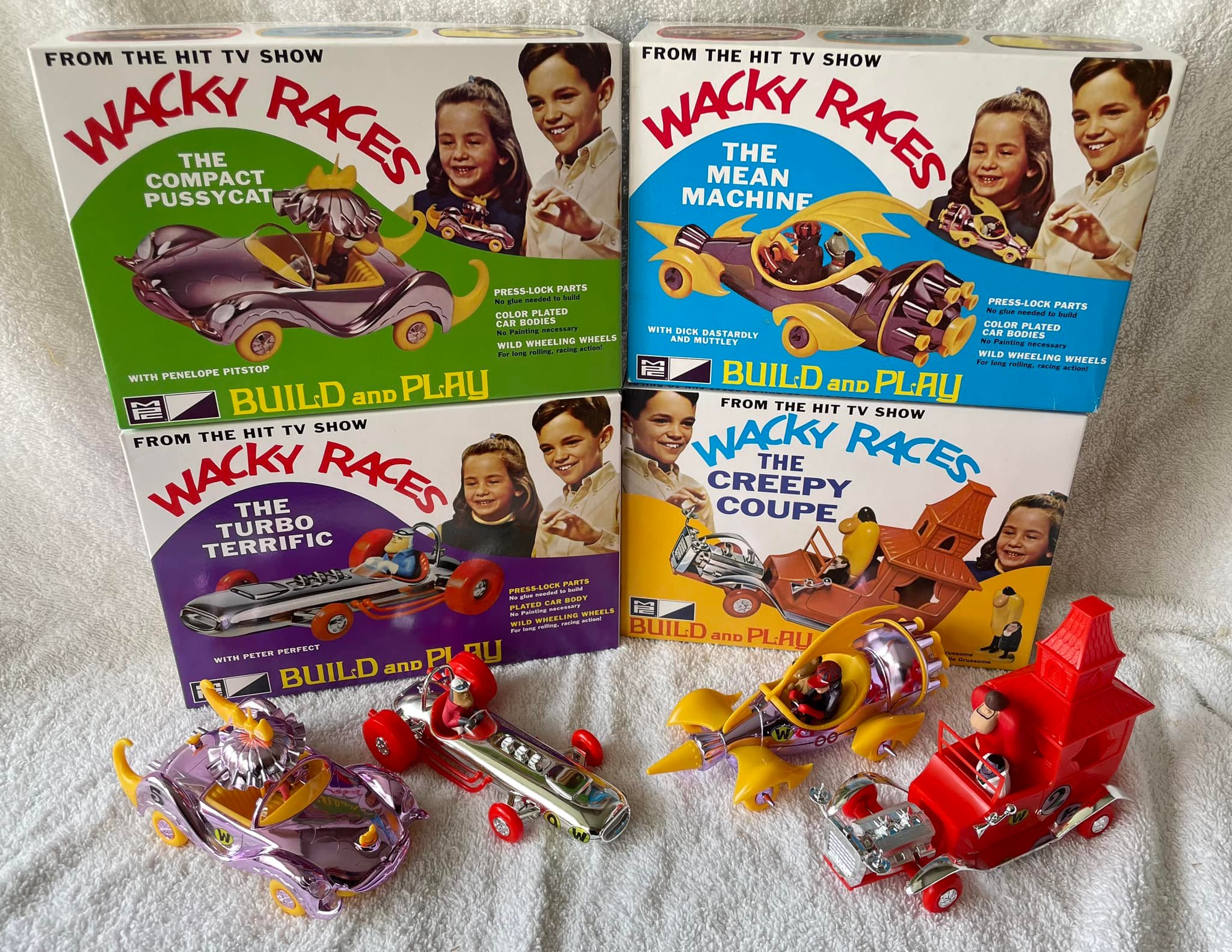 MPC Wacky Races build & play kits