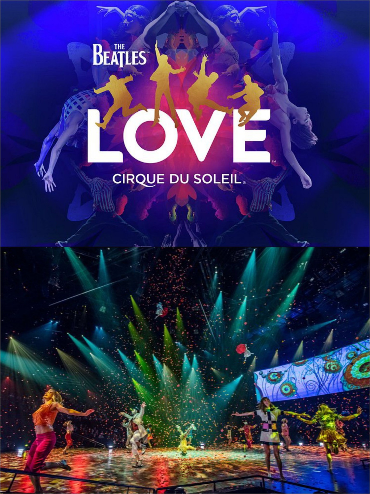The Beatles Love, Cirque du Soleil show at The Mirage