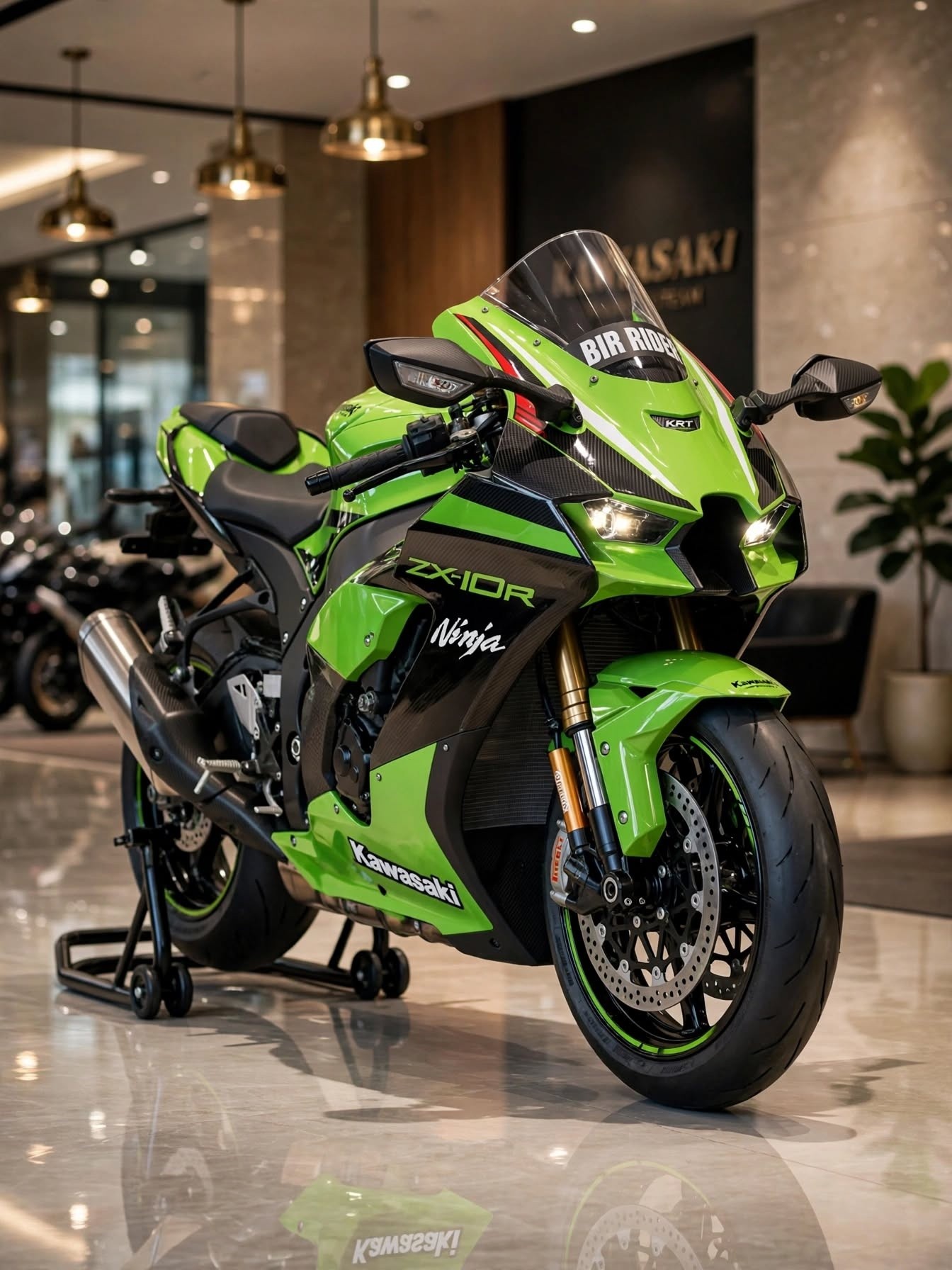 Kawasaki Zx10r lovers 💚🖤