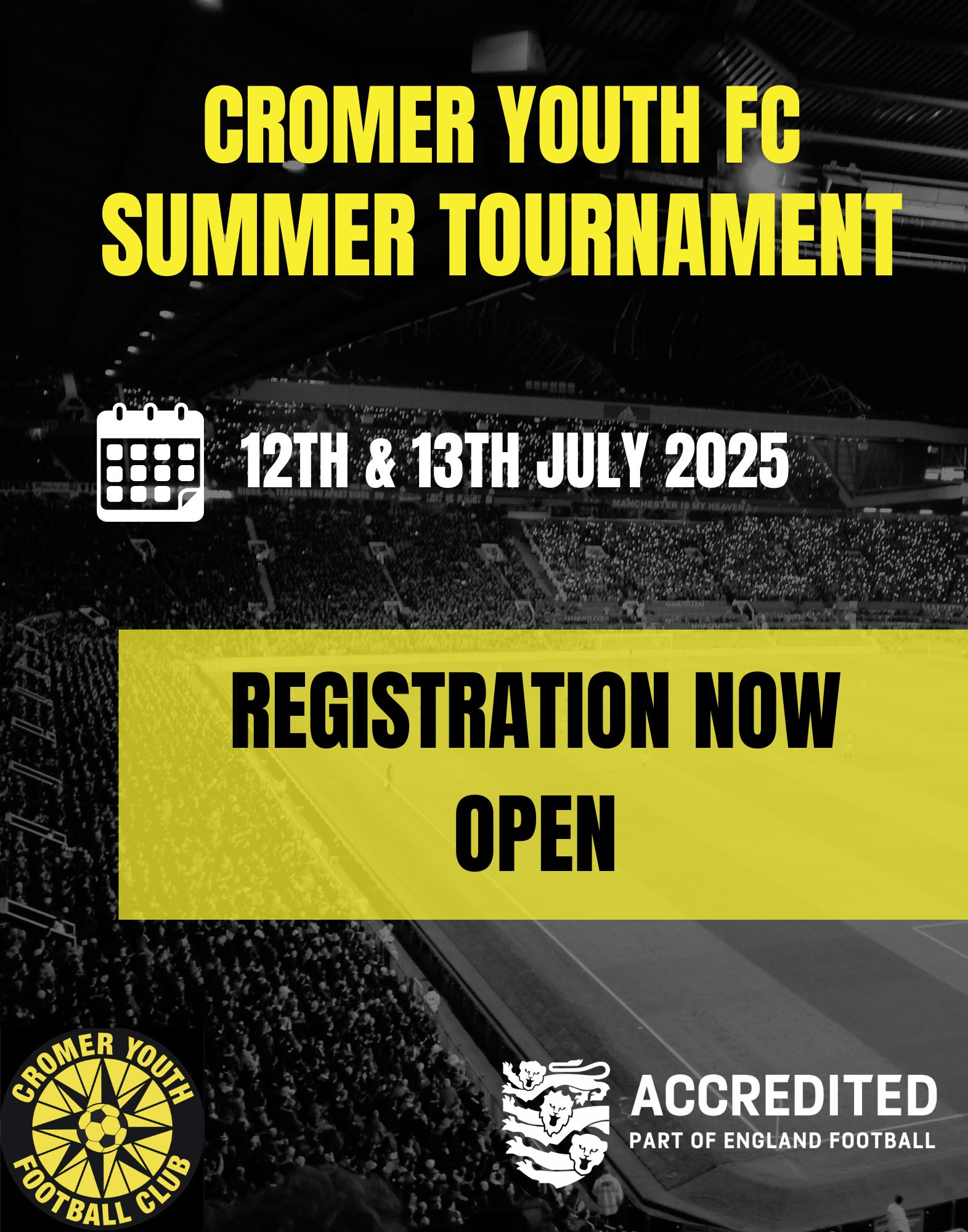 Cromer - ⚽️ Registration is now OPEN for our Summer Tournament. Book ...