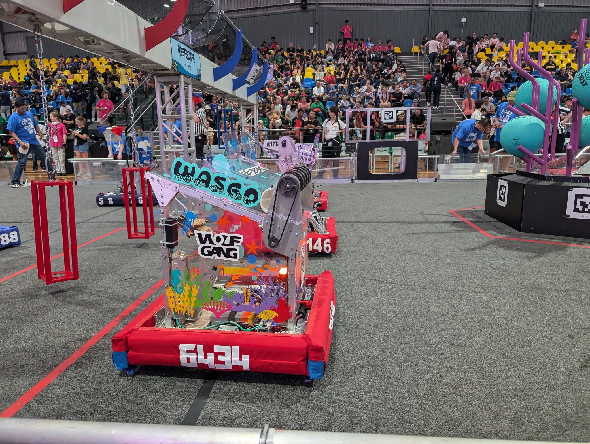 FIRST - We love seeing robots that match the season's theme! 🪸🐠🌊 What's ...