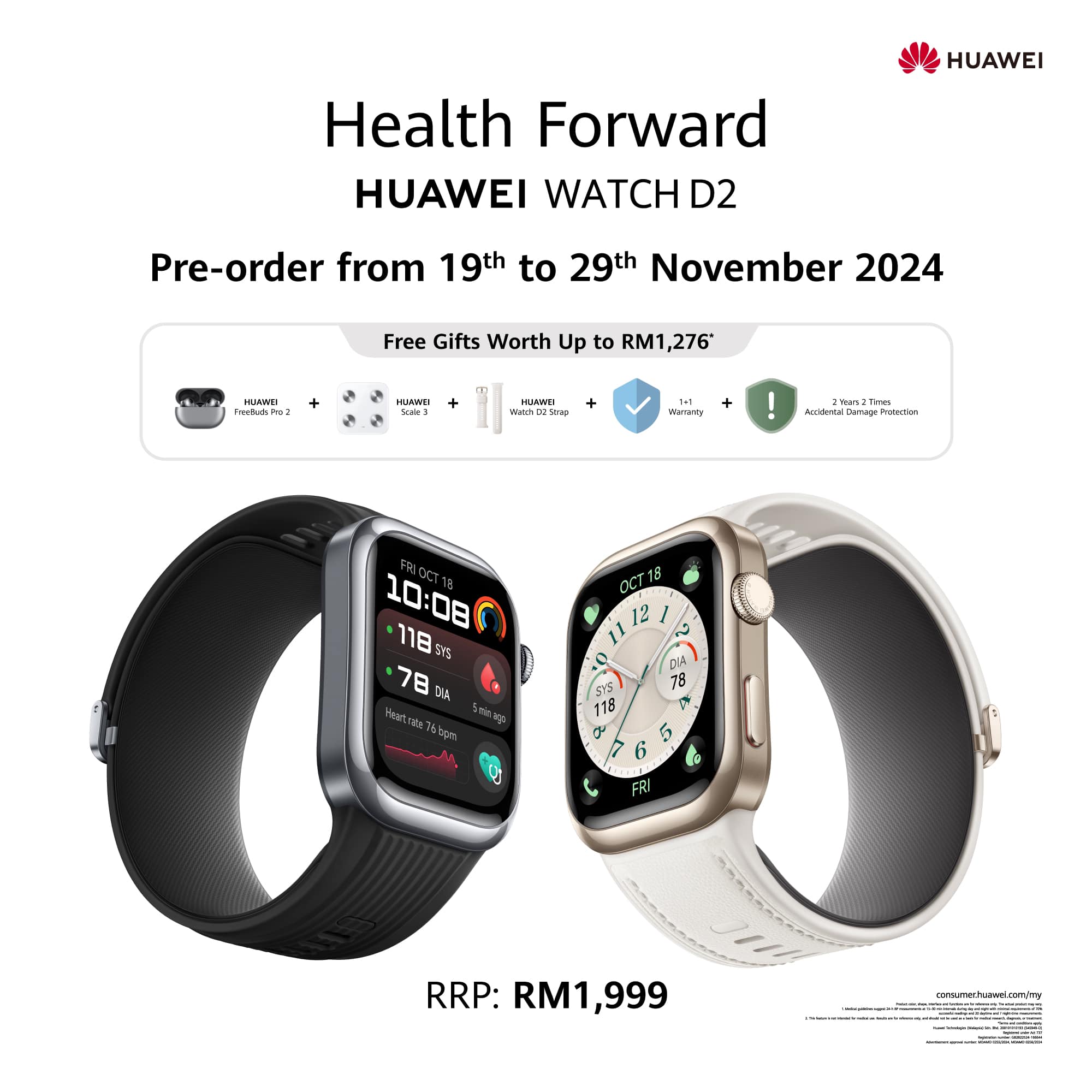 HES - Introducing the All-New #HUAWEIWATCHD2! Now available for pre ...