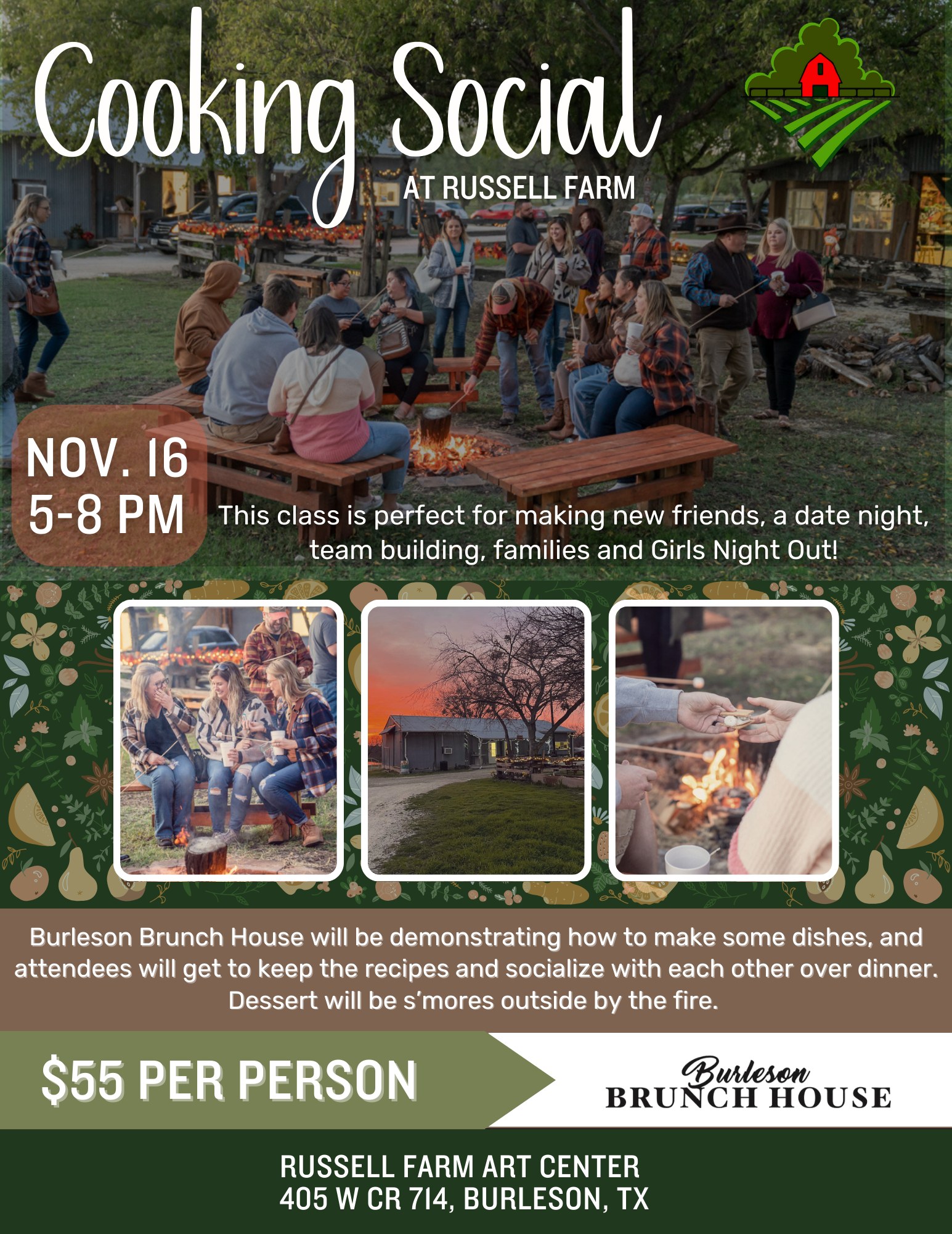 🥘 🌿 Join us for a fun cooking... - Russell Farm Art Center