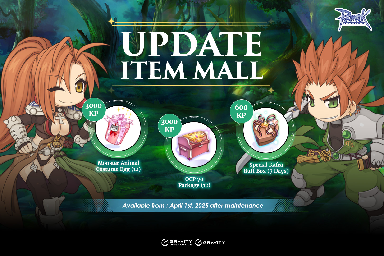 Ragnarok Online - 🌟 Hey adventurers! 🌟 The item mall just... | Facebook