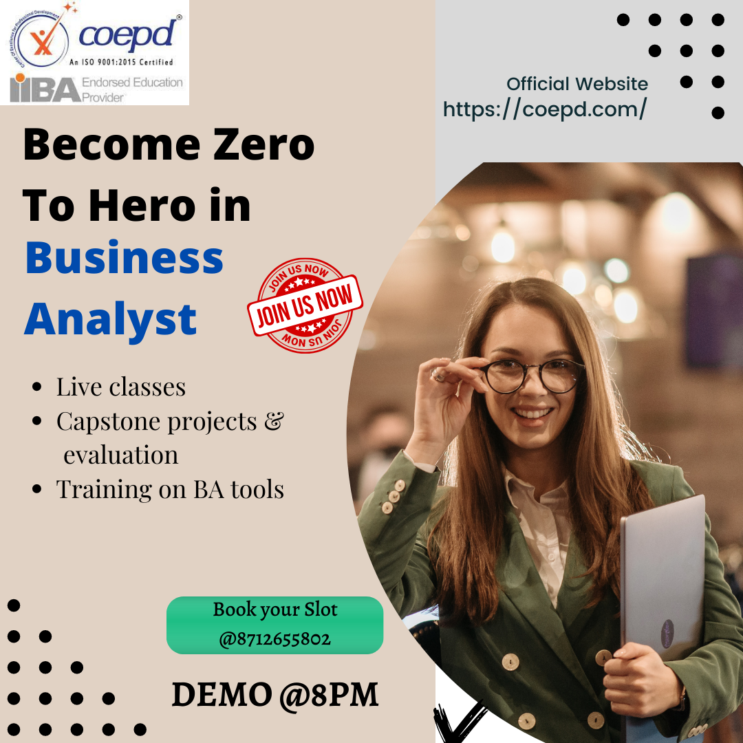 Business Analyst Training: COEPD