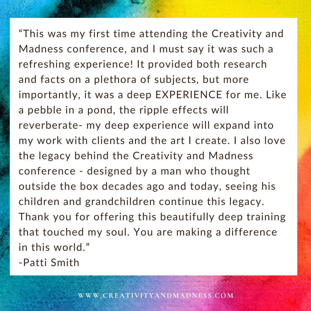 Creativity - Creativity and Madness is not just a conference but an ...