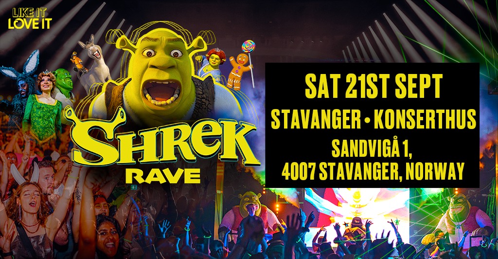 SHREK RAVE STAVANGER