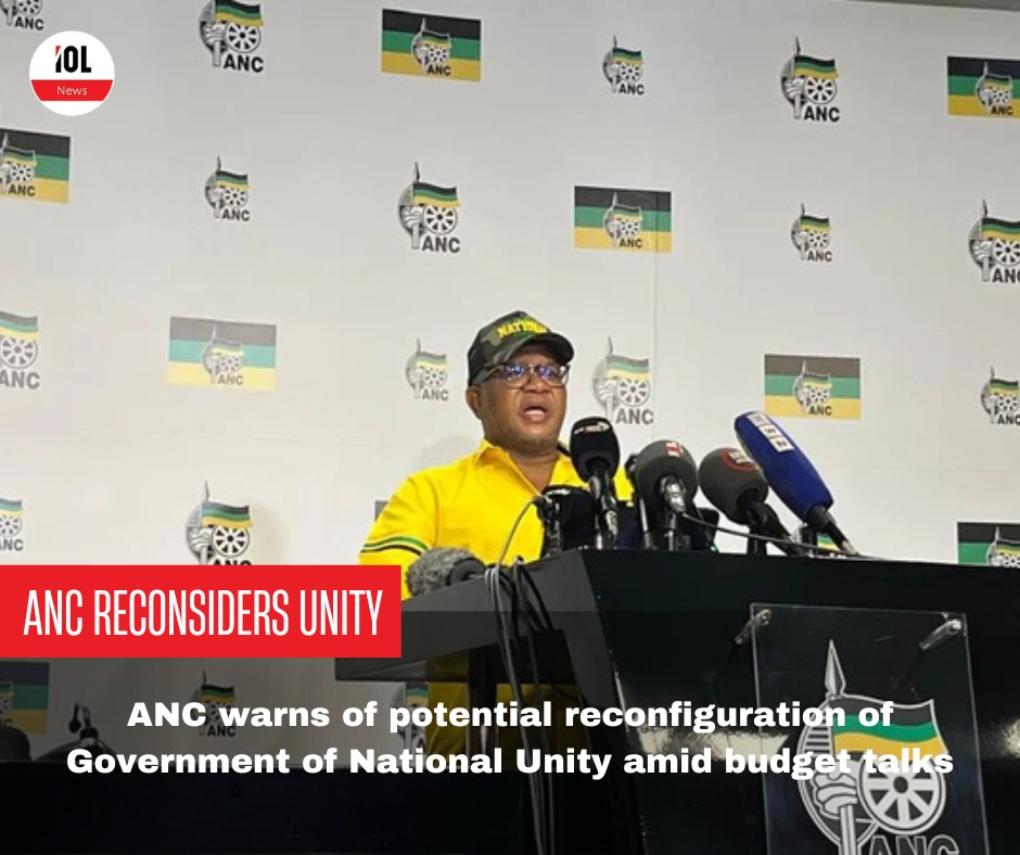 IOL News - The ANC said the collapse of budget talks may... | Facebook