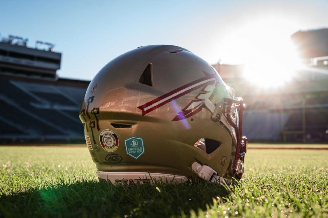 florida state seminoles motorcycle helmet University inspired collectible in Riddells line Florida State Seminoles Authentic Speed