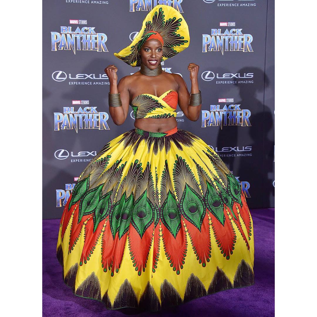 nakia green dress black panther Why does Lupita Nyong'o's only wear shades of in 'Black '? Up