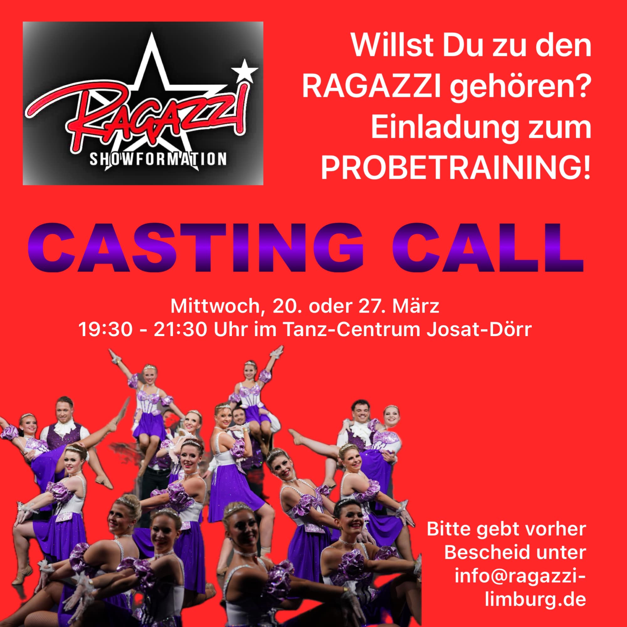 Ragazzi - Jeder(r) aus der Region ist willkommen! Tänzerische ...