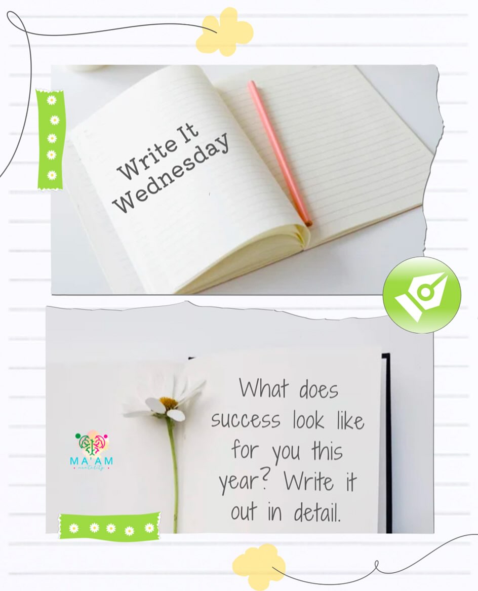 MAAM - 🖋️ Write It Wednesday 🖋️ Take a moment today to reflect and ...