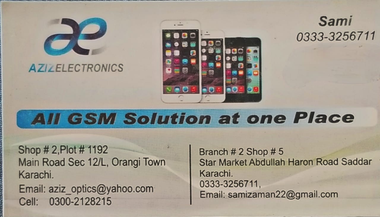 Aziz Electronics - Home