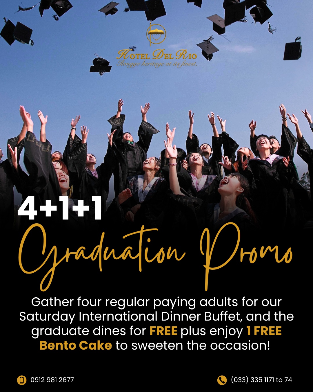 Hotel - 🎓 2025 Graduates, celebrate the big win with us! 🏆 As a special ...
