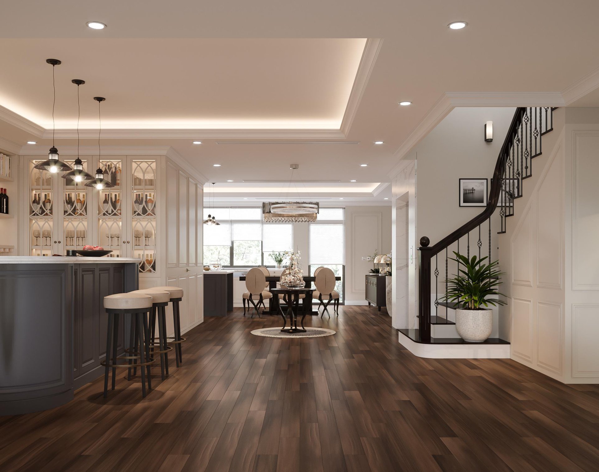 AE Green Interior - Home