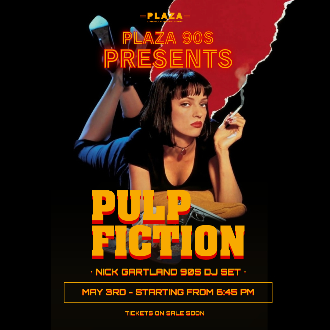 Never seen Pulp Fiction on the big screen? Now's your chance, we