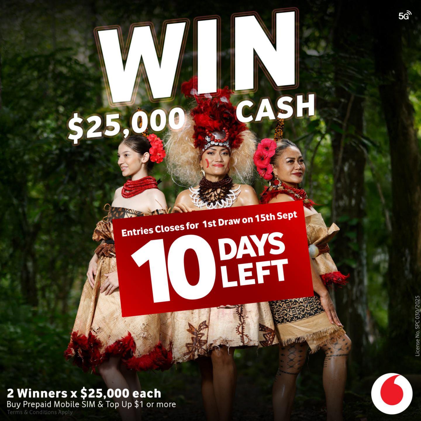 Vodafone - ⏳ Only 10 Days Left ⏳ 🎉 Have YOU entered Draw 1 yet? 🎉 💰 ...