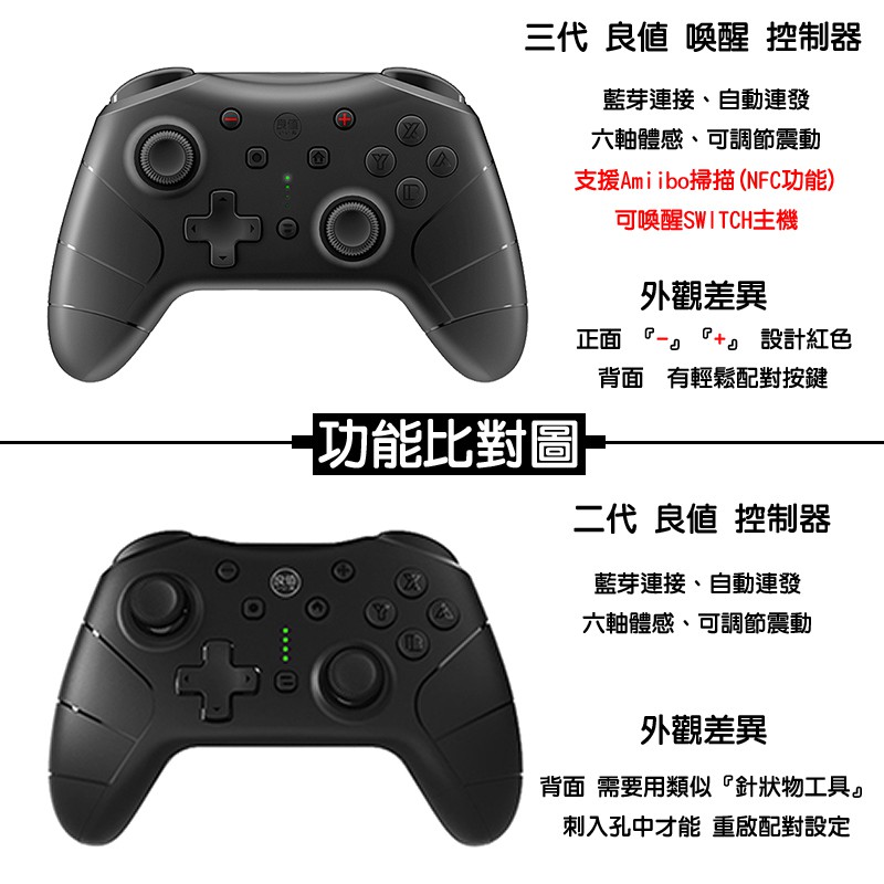 原装良值 全新原装ns良值三代手把 黑色剑盾任選 Wolfff Mobile Gadget Facebook