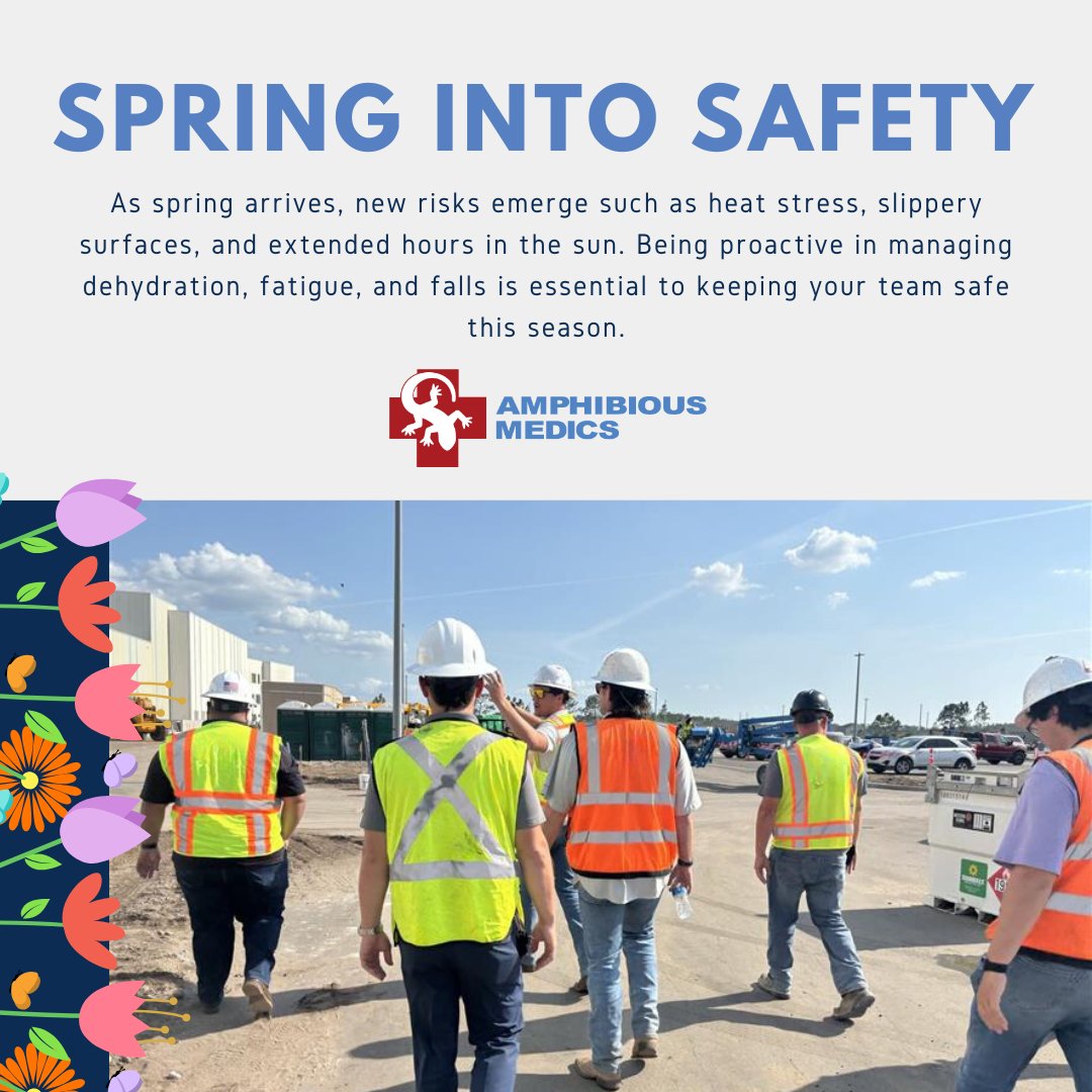 Amphibious - Spring into safety this season! 🌸☀️ As the weather changes ...