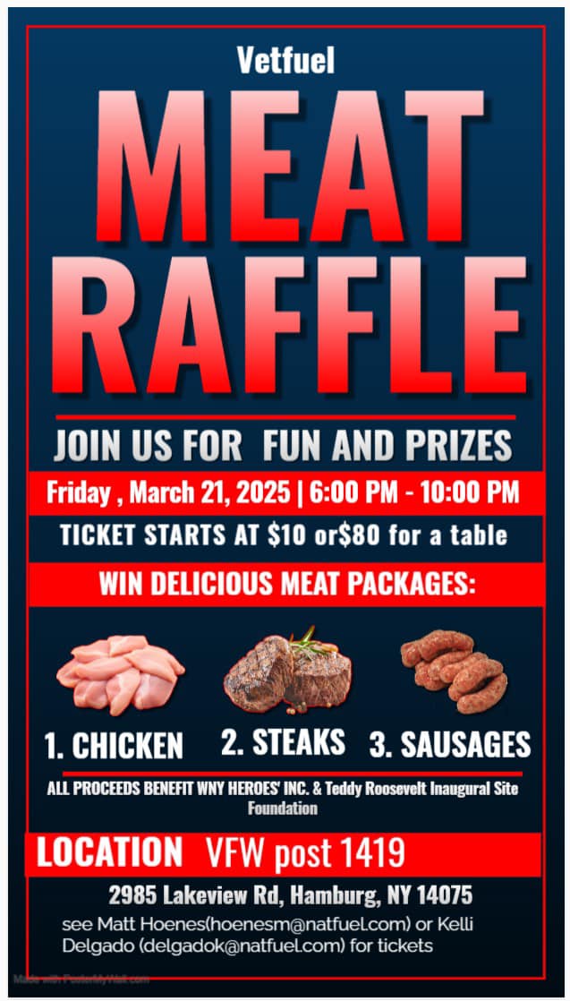 WNYHeroes.org - 🔥 Meat Raffle Alert! 🔥 Our amazing friends at National ...