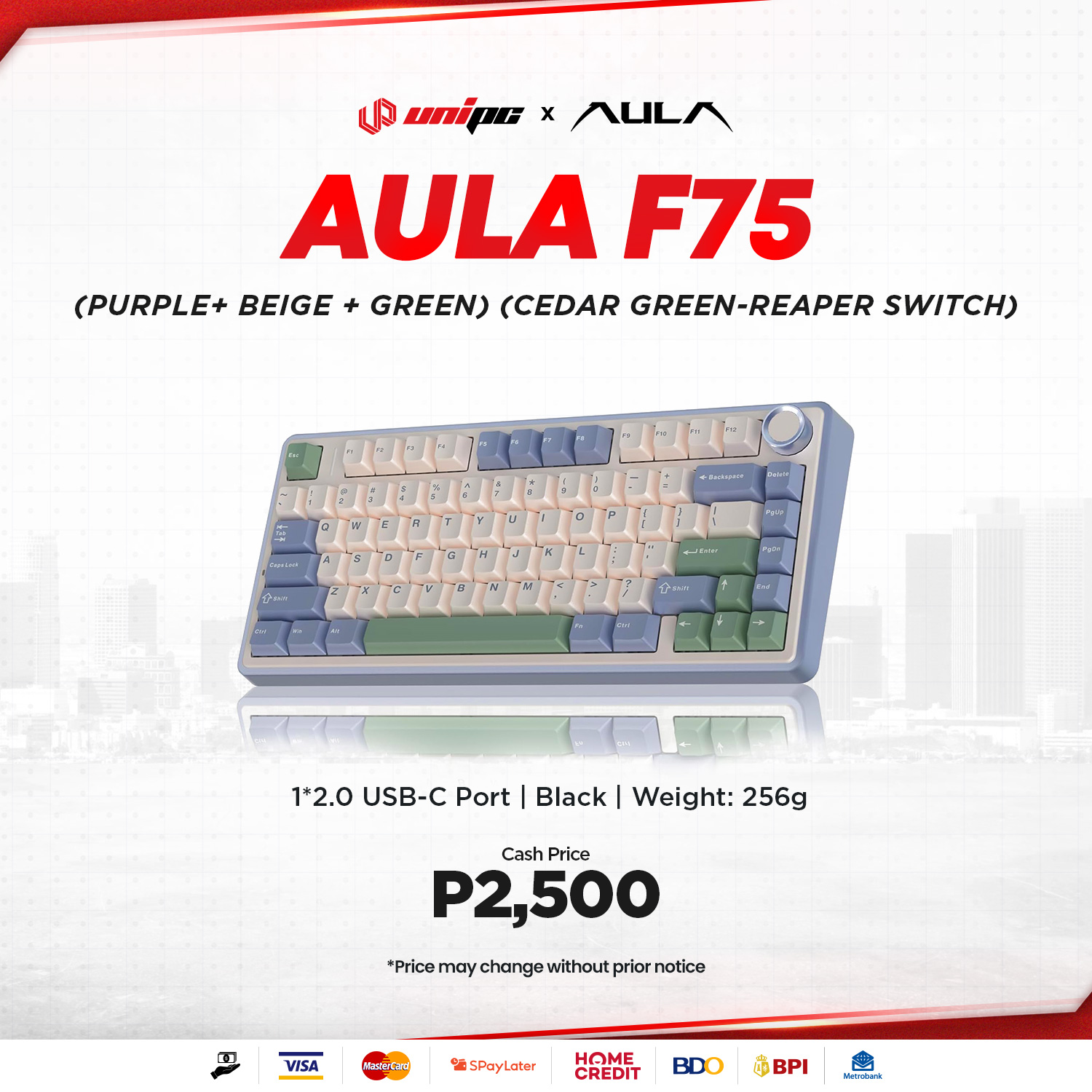 UniPC - RGB on point, typing smooth, ready sa lahat ng grind . Aula F75 ...