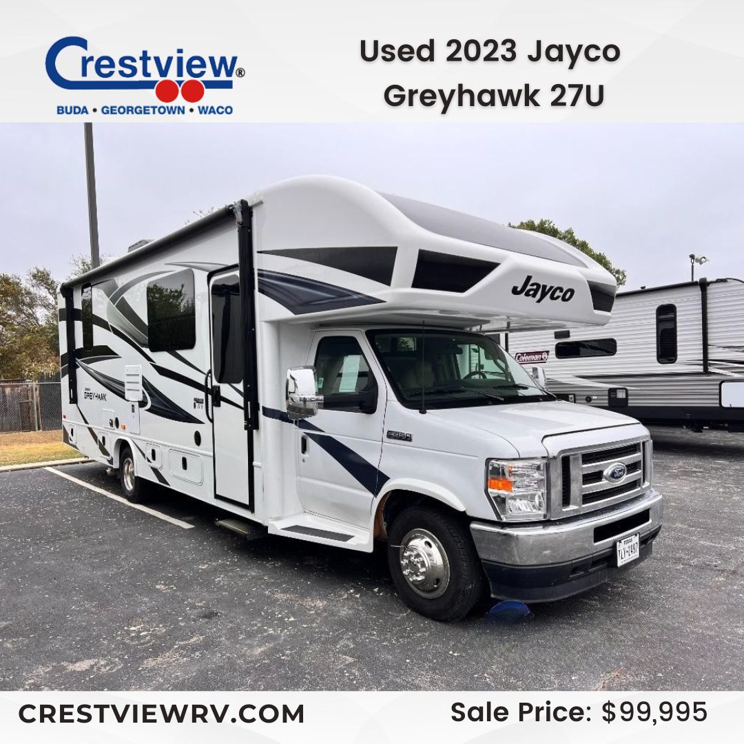 Crestview - Check out this Used 2023 Jayco Greyhawk 27U, available now ...