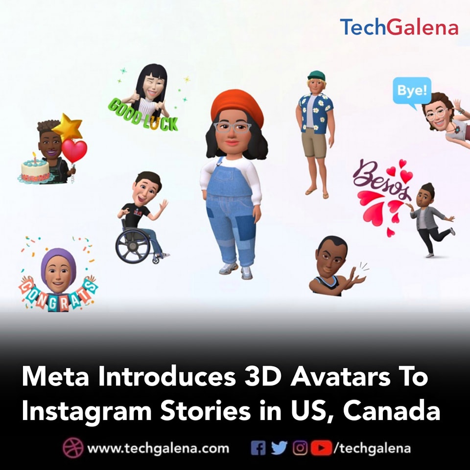 TechGalena - ︎ Meta is introducing 3D avatars to... | Facebook