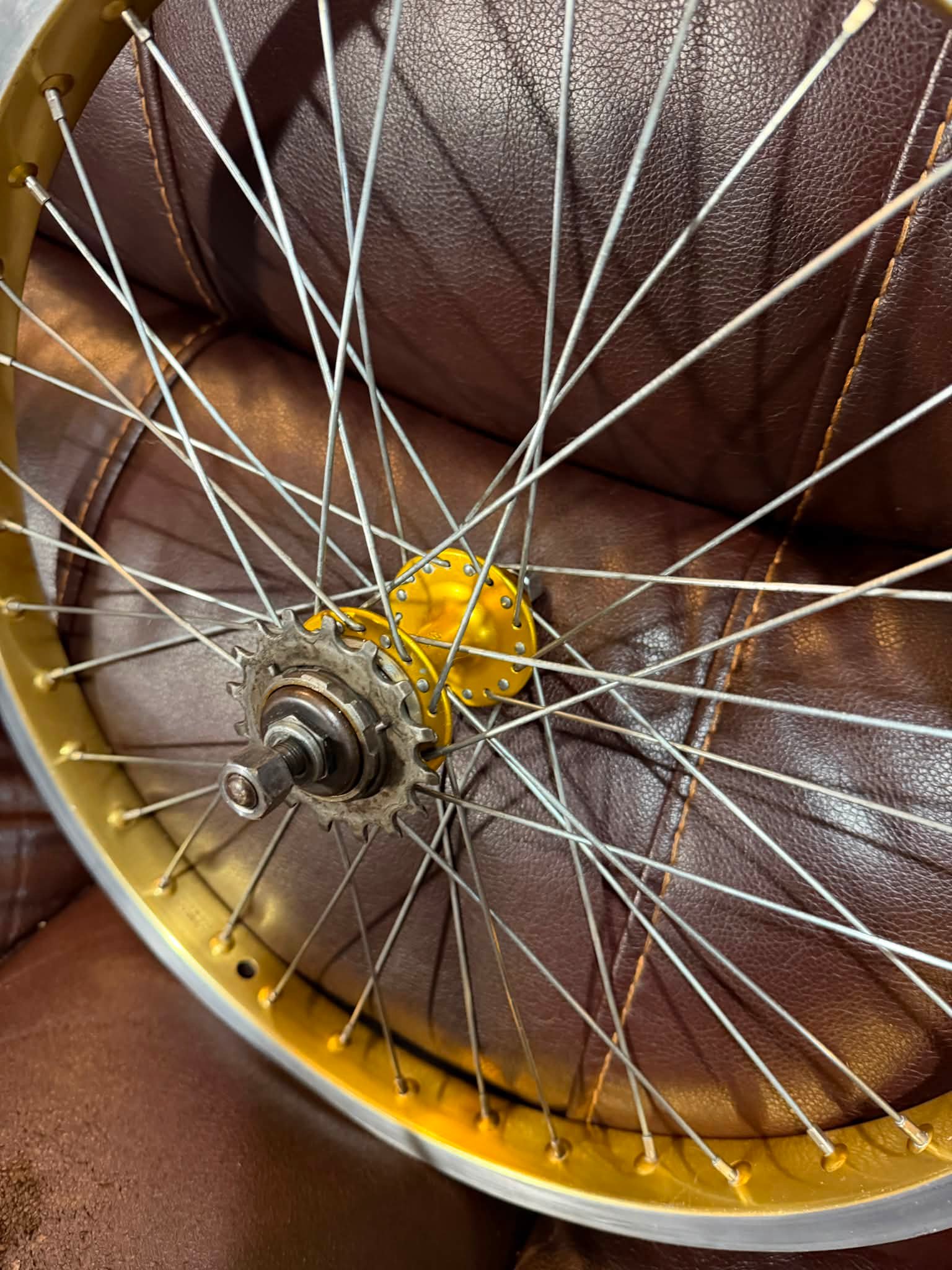 What are 1980's UKAI 20x1.75 gold BMX rims with Suzue hubs worth?