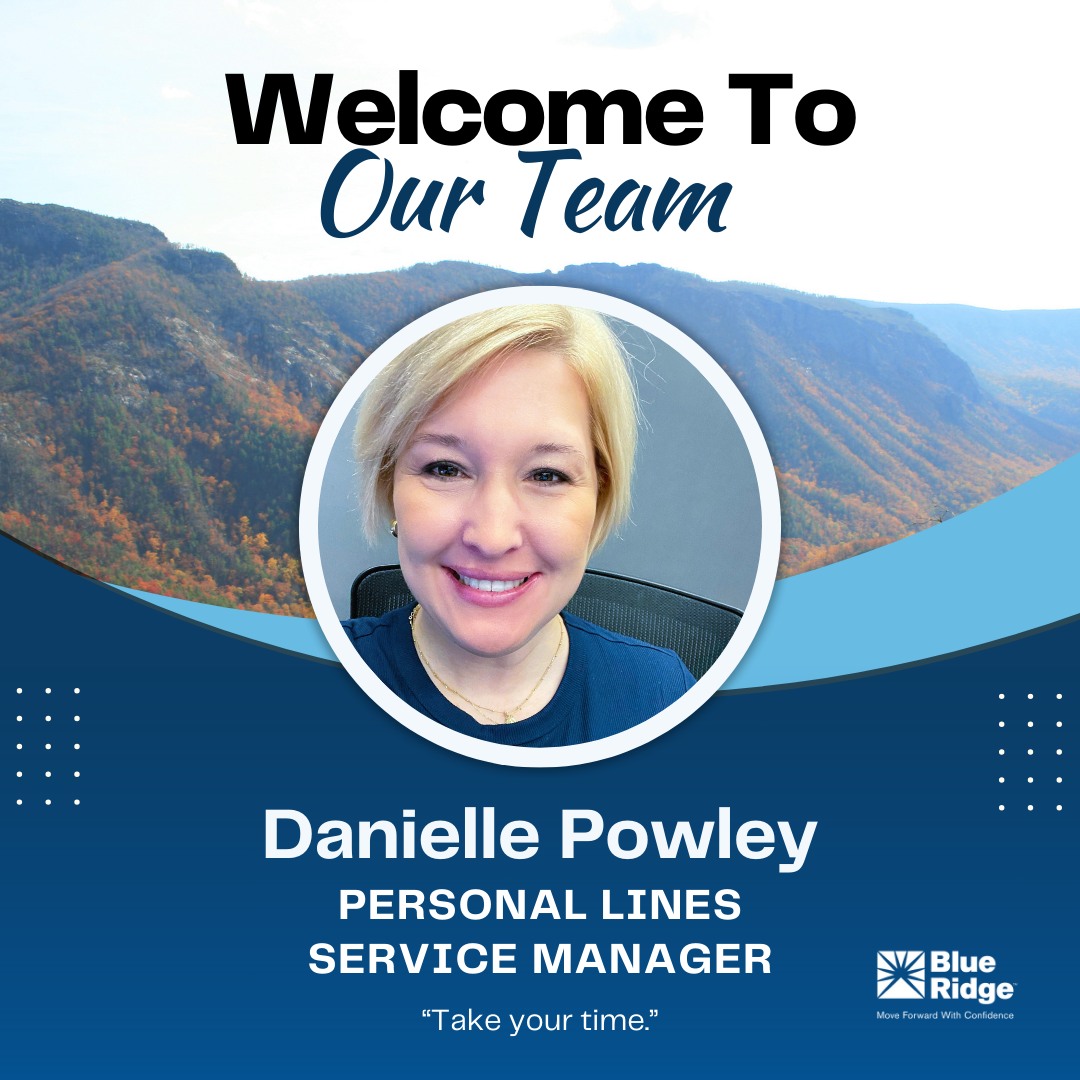 Blue Ridge Risk Partners - We are thrilled to announce that Danielle ...