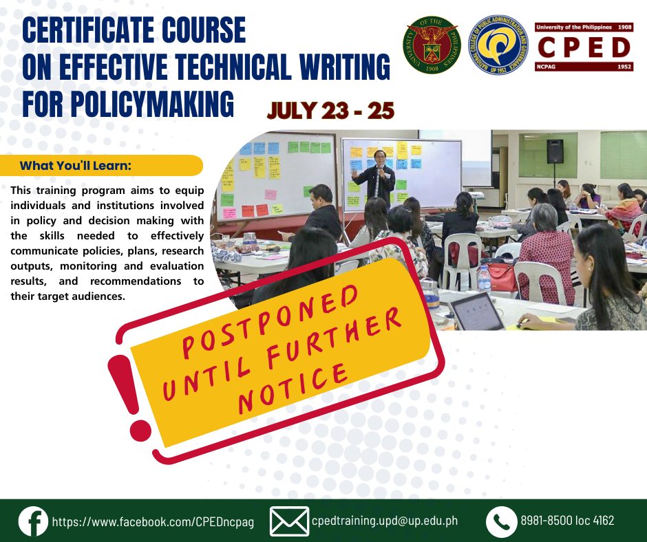 In... - CPED - Center for Policy and Executive Development | Facebook