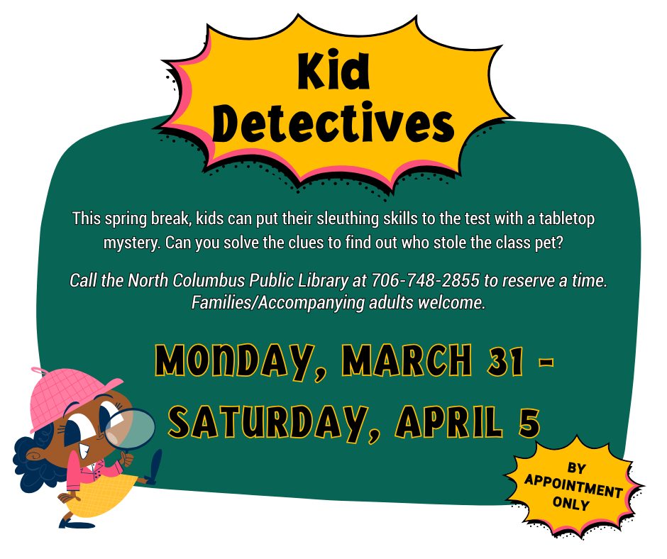 Chattahoochee - 🕵️‍♀️Calling all super sleuths! The North Columbus ...