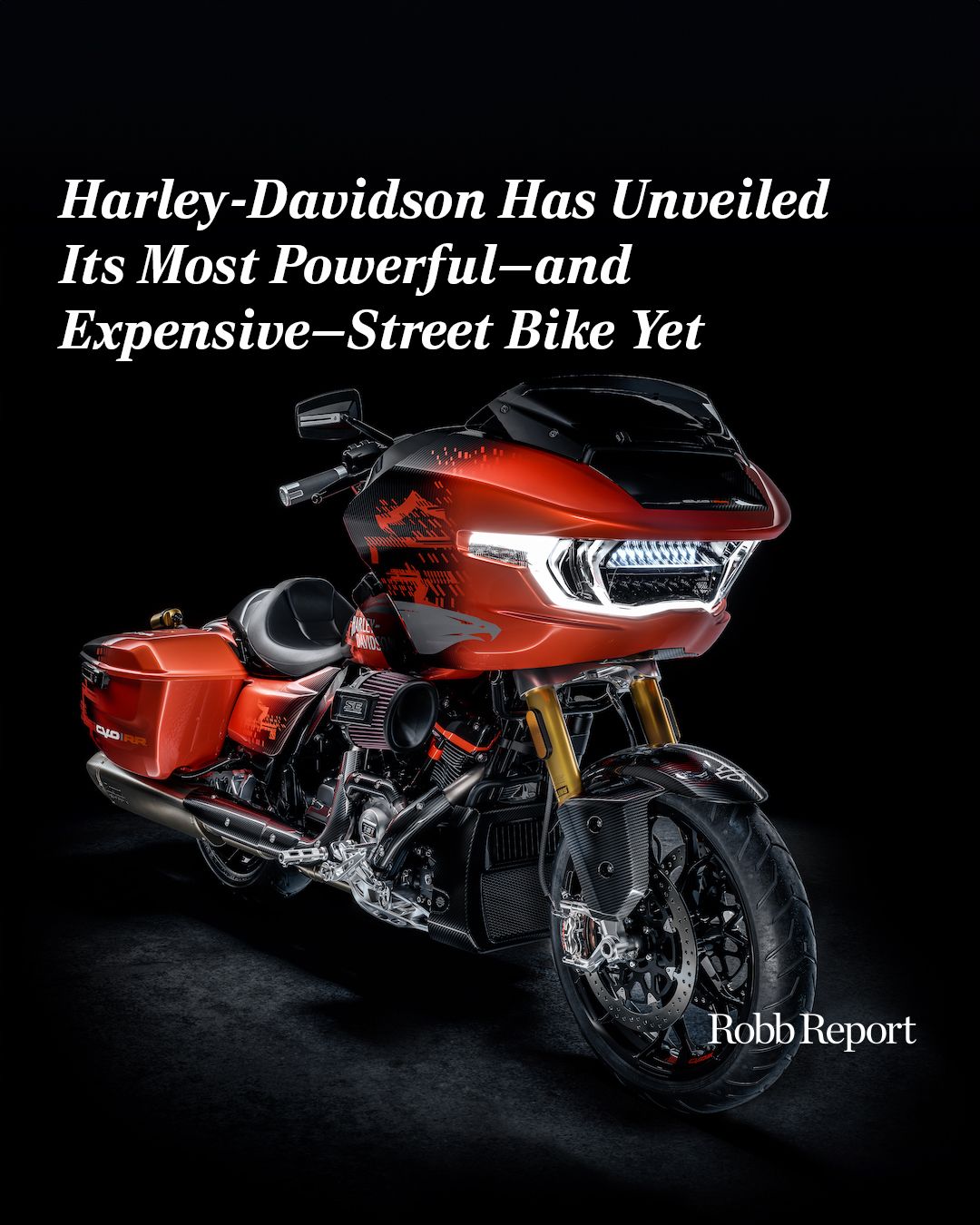 Robb - Meet the CVO Road Glide RR, Harley’s most powerful and most ...