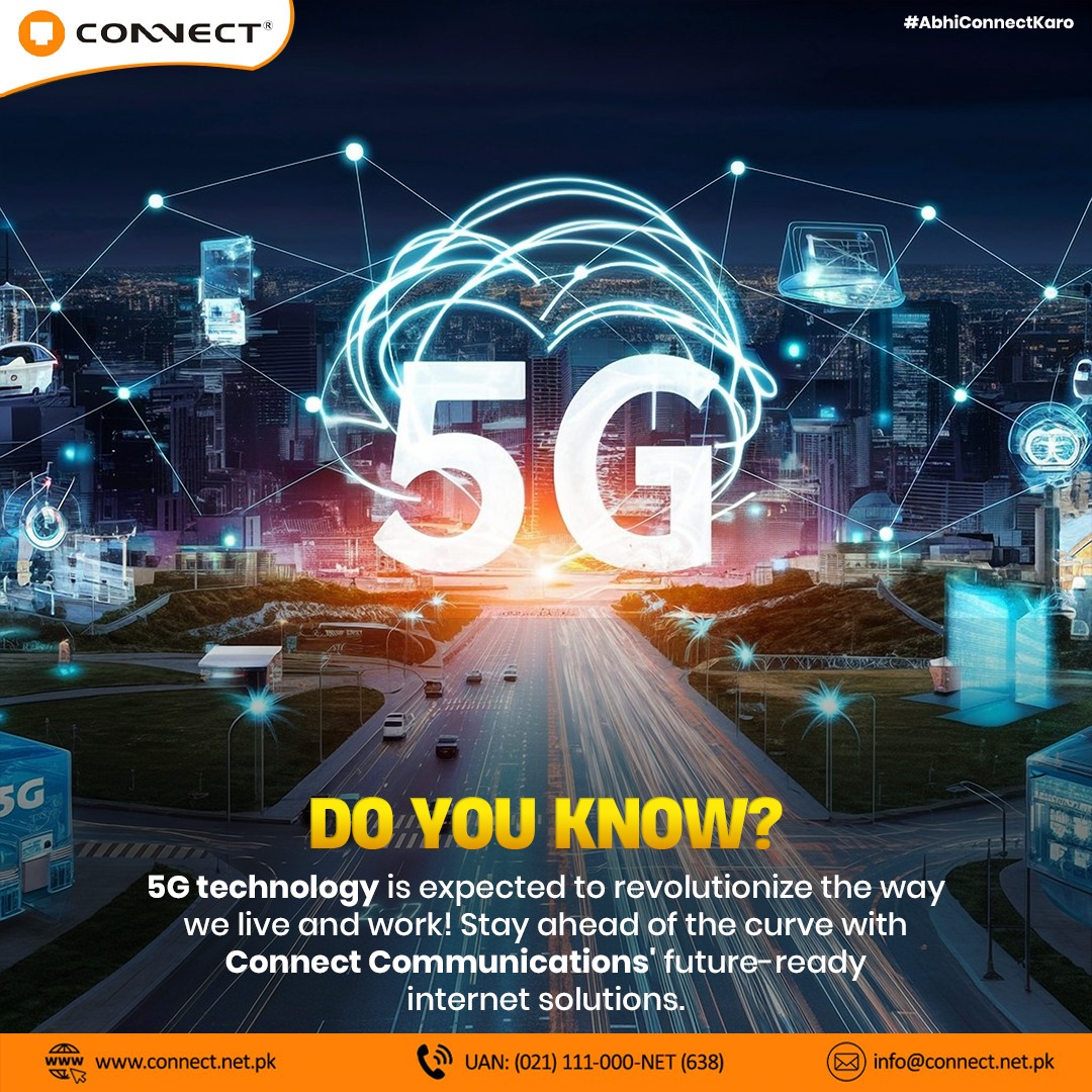 Connect - 🚀 The Future is 5G – Are You Ready? 🌍📶 5G technology is set ...