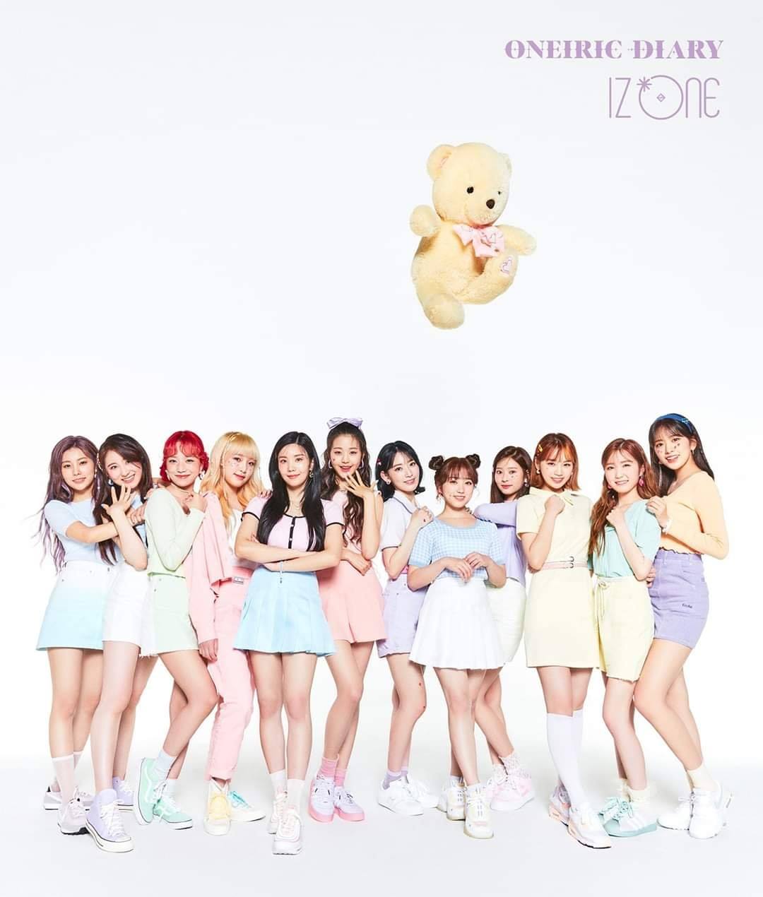 IZ*ONE unveil the teaser poster for their online concert 'ONEIRIC