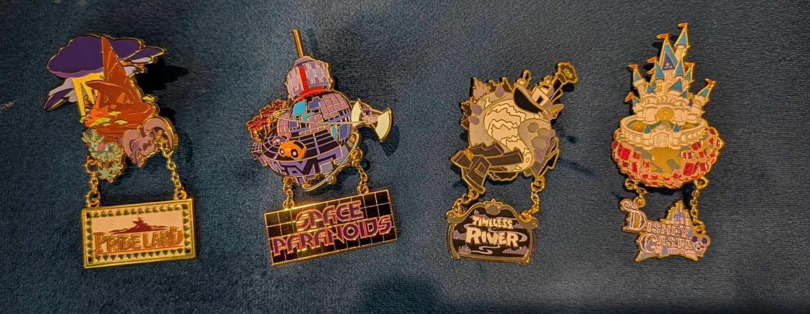 Kingdom Hearts GameStop Pins. 4 out of 6 - Pridelands, Space