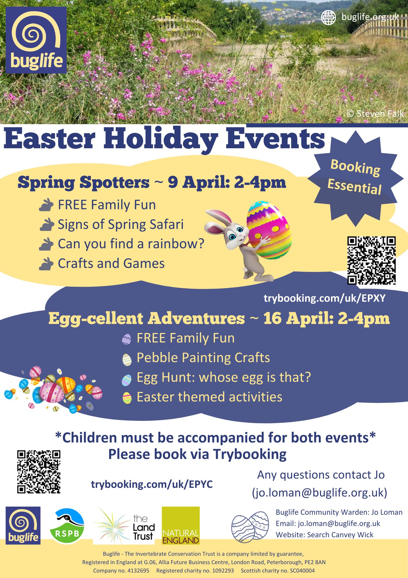 Buglife - Are you joining Canvey Wick Community Warden, Jo, this Easter ...