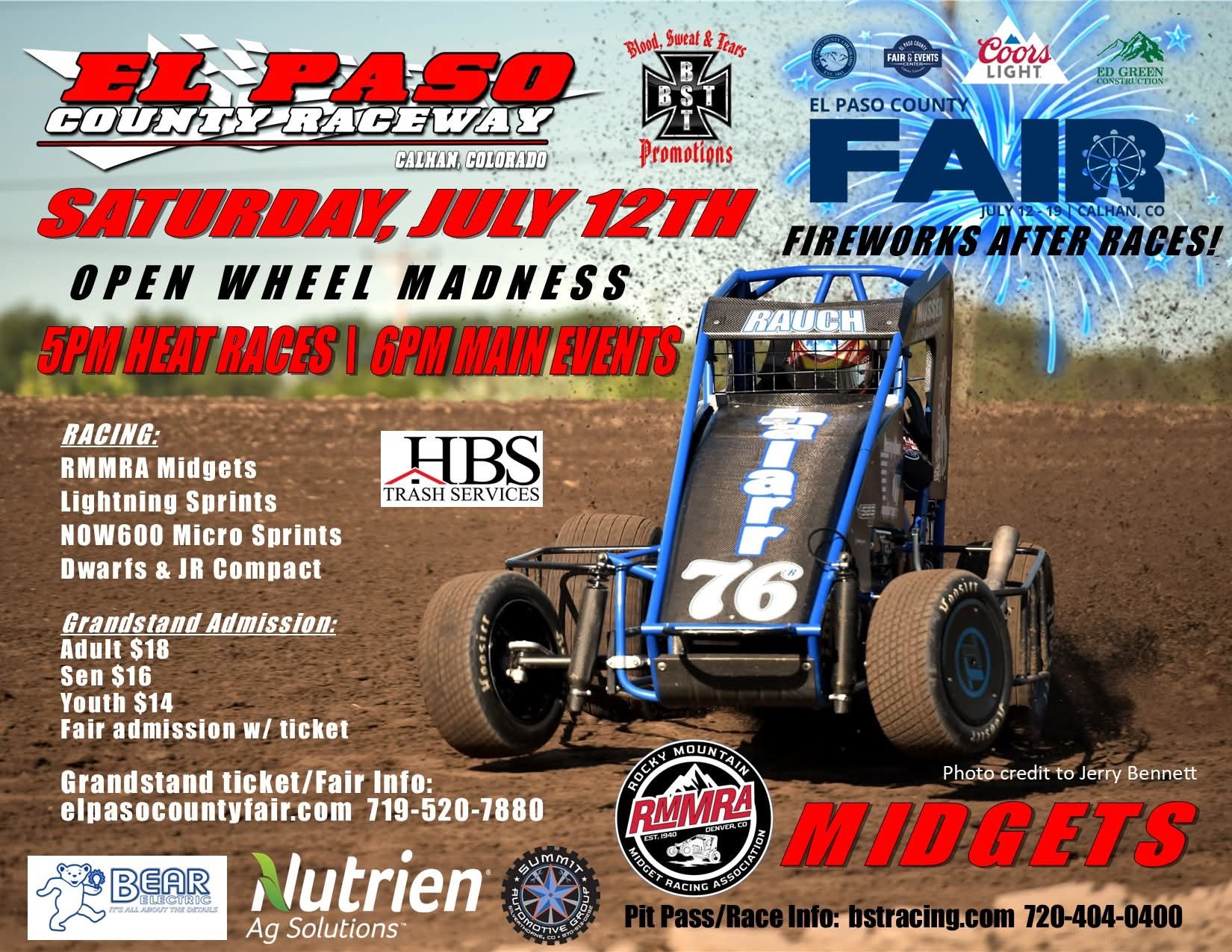 El Paso County Raceway, Calhan, Colorado. BST Promotions. | Calhan CO