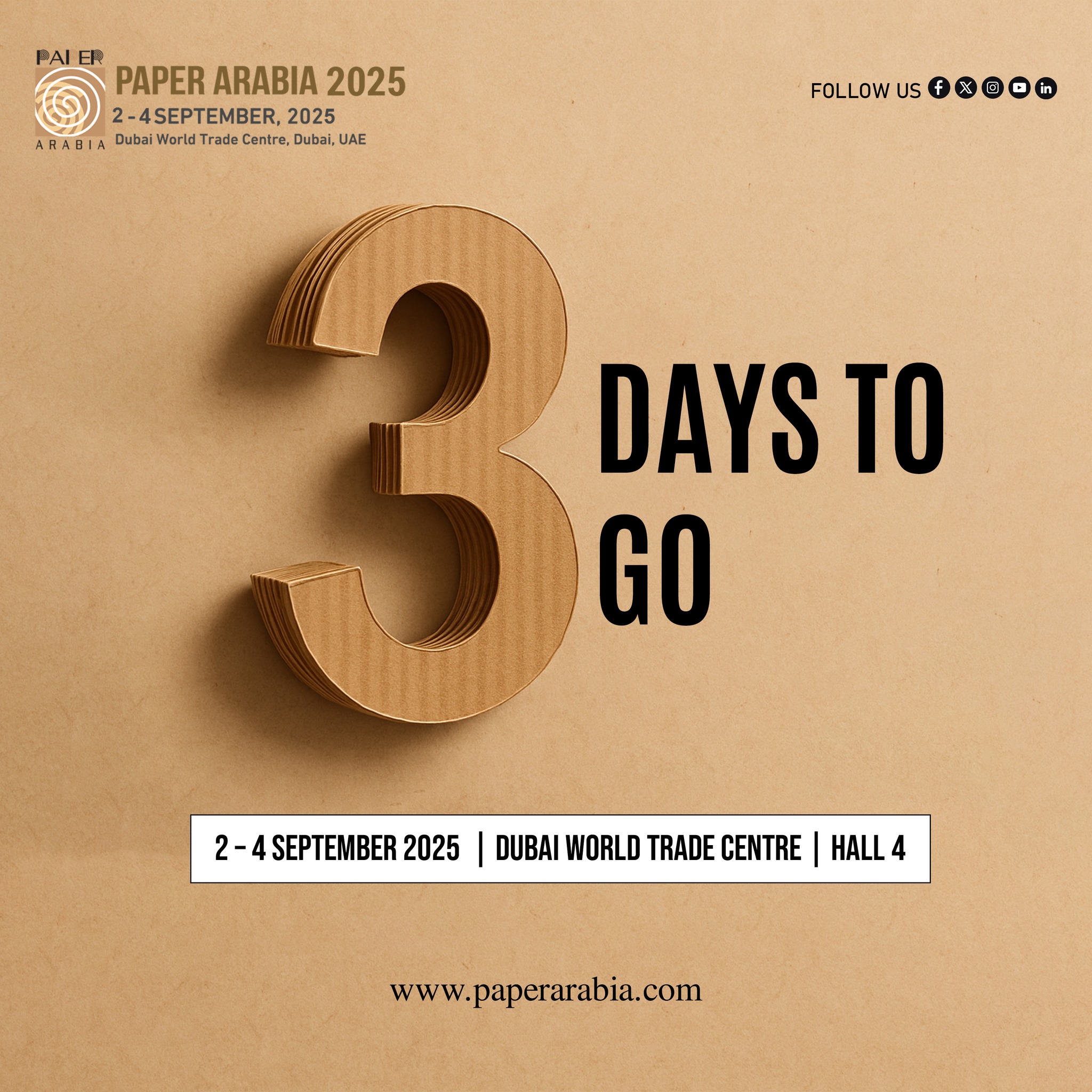 Paper Arabia - ⏳ Only 3 Days to Go! The wait is almost... | Facebook