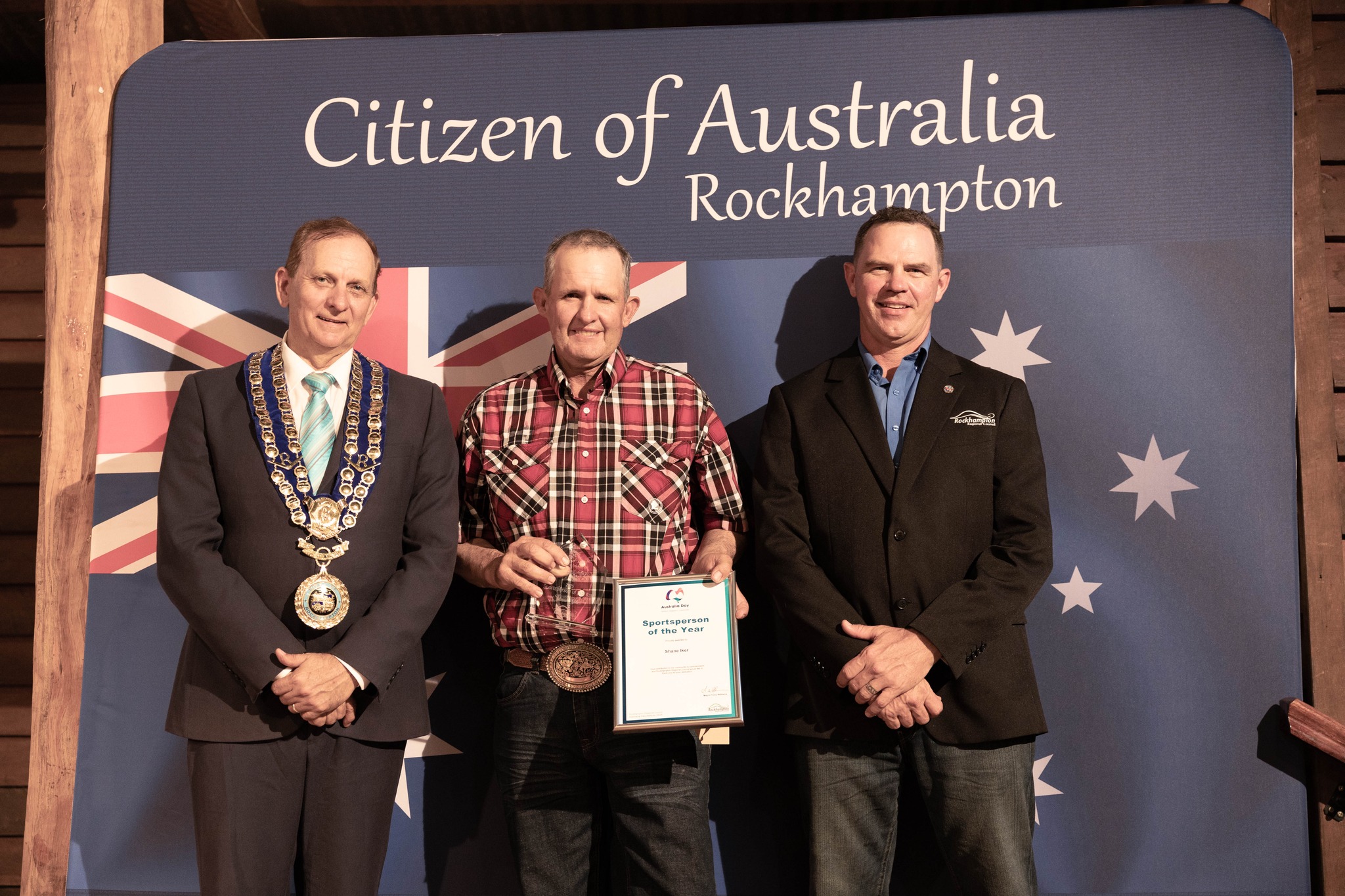 Rockhampton - 2025 Sportsperson of the Year - Shane Iker Shane Iker has ...