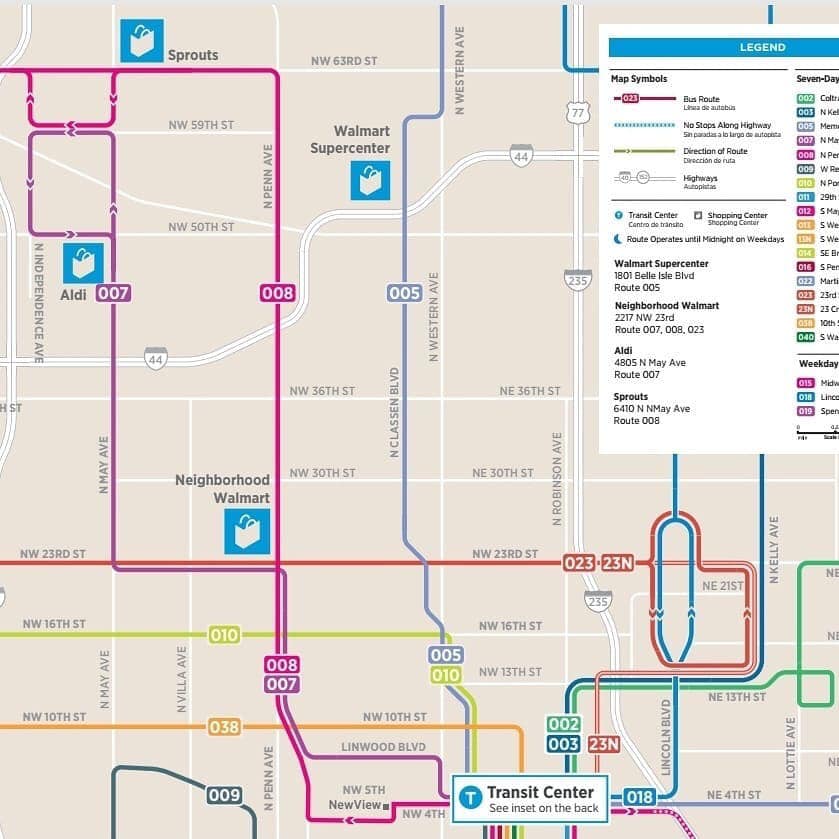 Helpful map of Embark routes to... - Potts Family Foundation