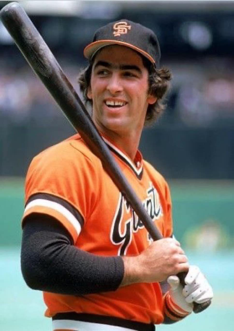 Giant throwback! Jack Clark in 1980