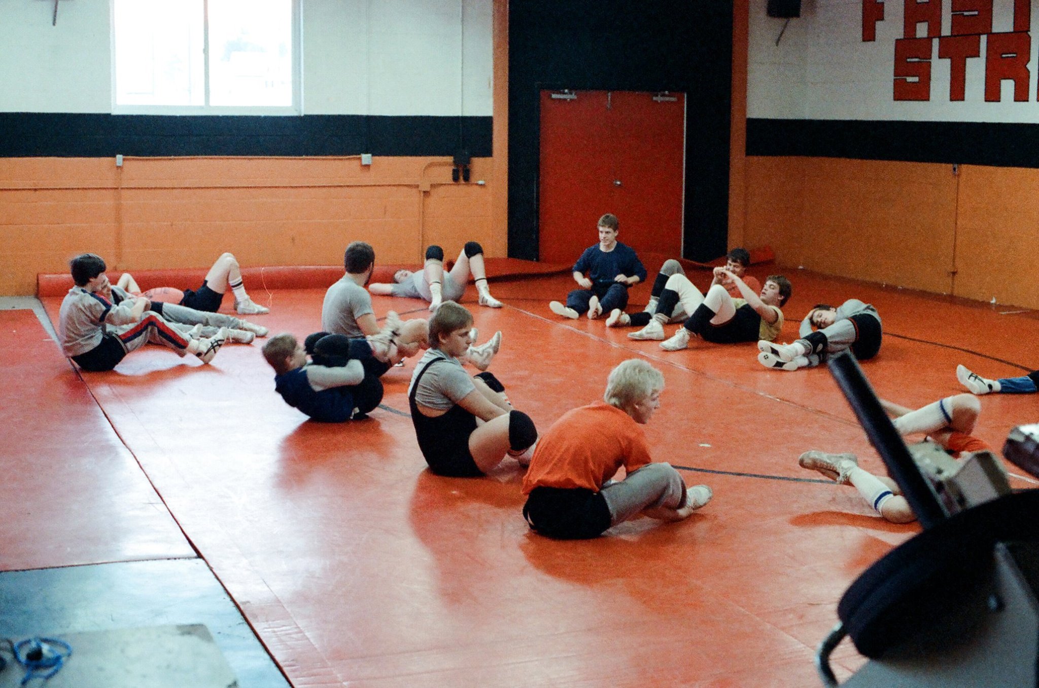 First Day of WIAA Wrestling Practice - Whitehall Norse Wrestling