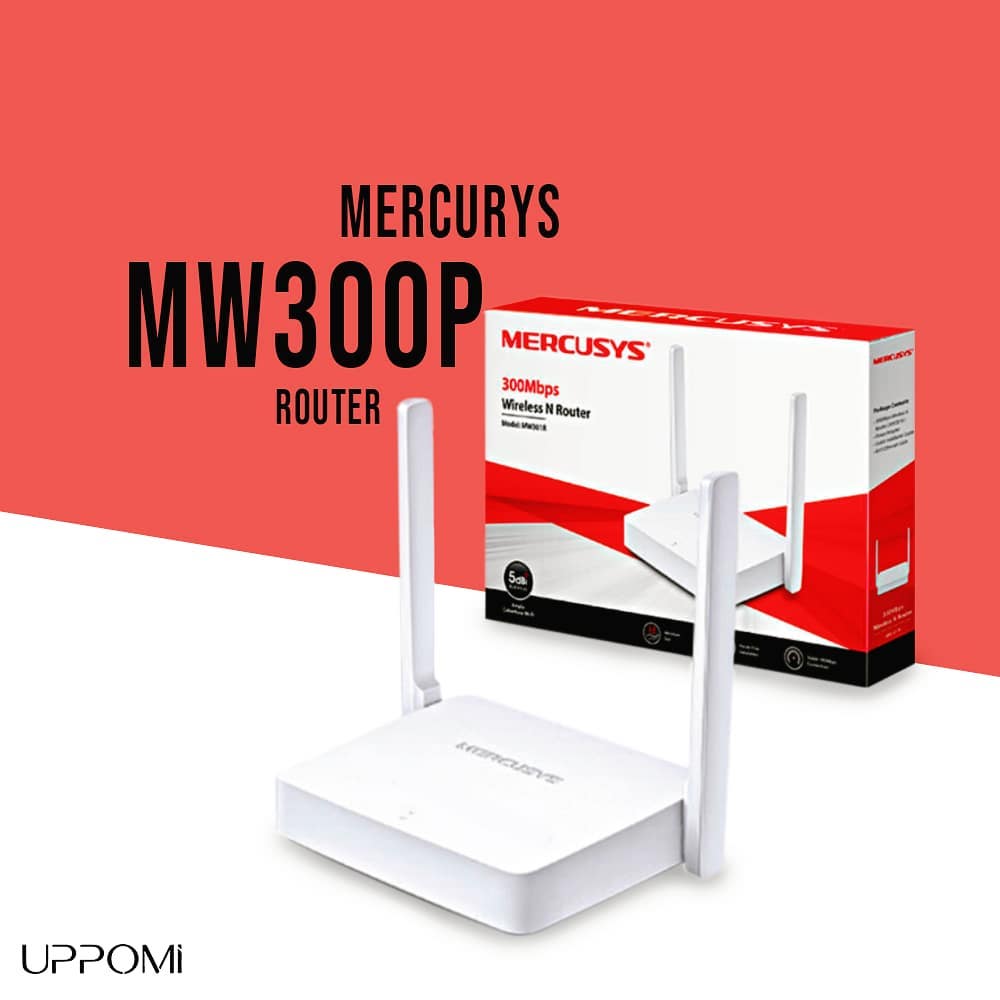 Router inalámbrico Mercusys MW 300P ⚡ ... - Uppomi Venezuela