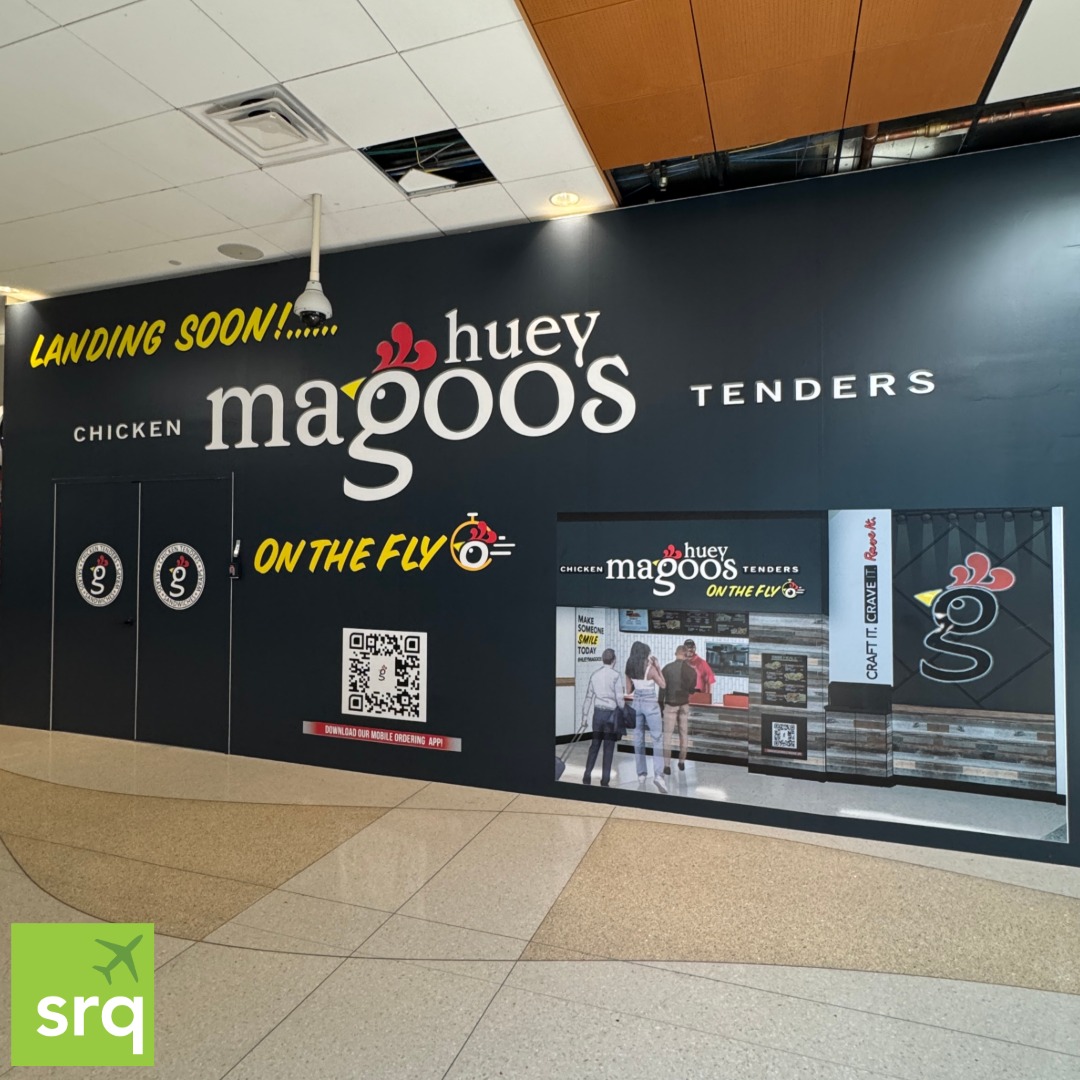 Sarasota - Huey Magoo's - On The Fly is making its way to Concourse B ...